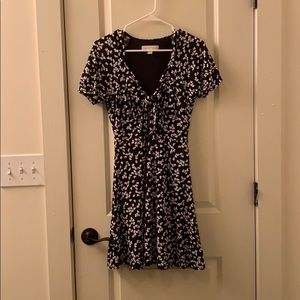 Michael Kors XS floral hearts printed dress